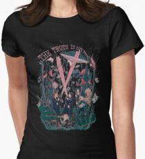 Out There Ode to The X Files Women's Fitted T-Shirt