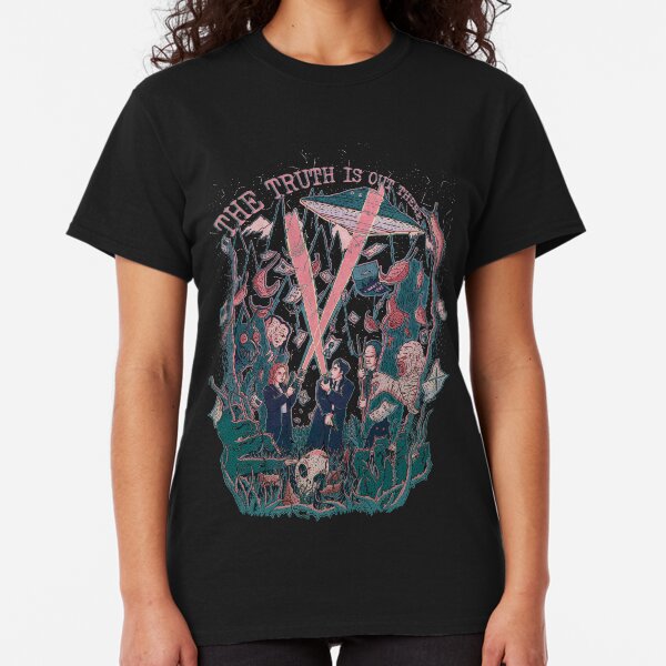 Out There Ode to The X Files Classic T-Shirt