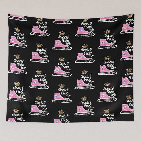 Item preview, Chucks and Pearls 2021 - Kamala Harris - Inauguration Sorority Sisters designed and sold by urban-design.