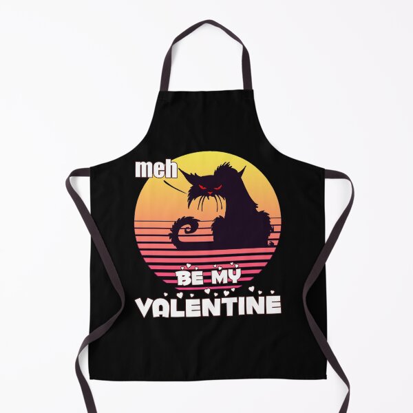 Aperçu de l'œuvre Be My Valentine Grumpy Cat Meh Saint Valentin créée et vendue par comcamworld.