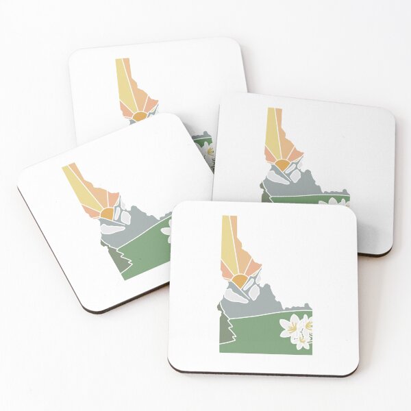 Item preview, Idaho Mountains Sunset State Flower  designed and sold by Hannah Sanford.
