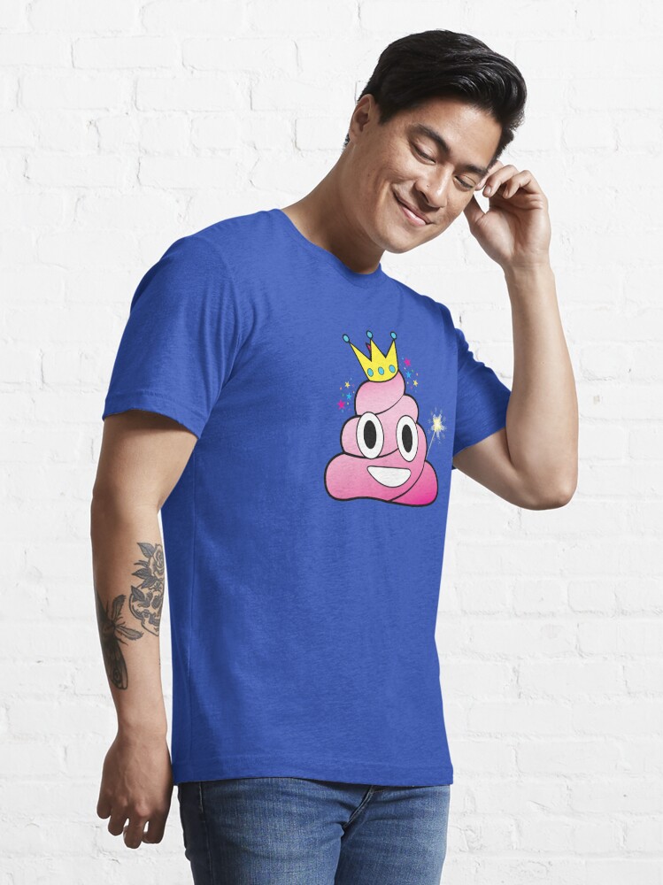 Princess Poop Emoji Essential T-Shirt for Sale by abowlofsoda