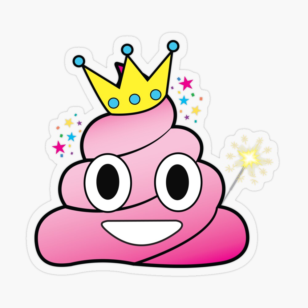 Princess Poop Emoji