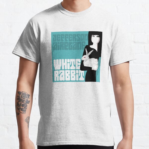 Jefferson Airplane's White Rabbit (Grace Slick) Classic T-Shirt