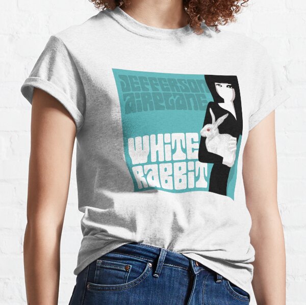 Jefferson Airplane's White Rabbit (Grace Slick) Classic T-Shirt