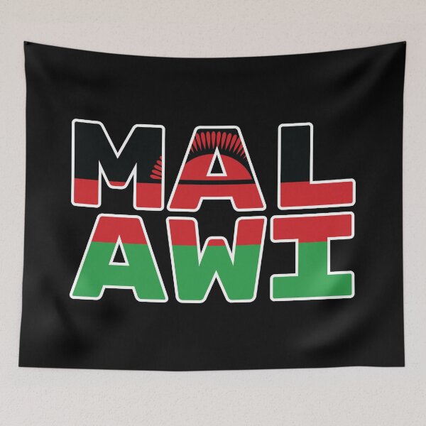Item preview, Malawi Flag Text designed and sold by OldDannyBrown.