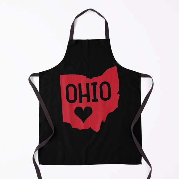 Item preview, Ohio State Outline With State Name And Heart designed and sold by shirleyfinley.