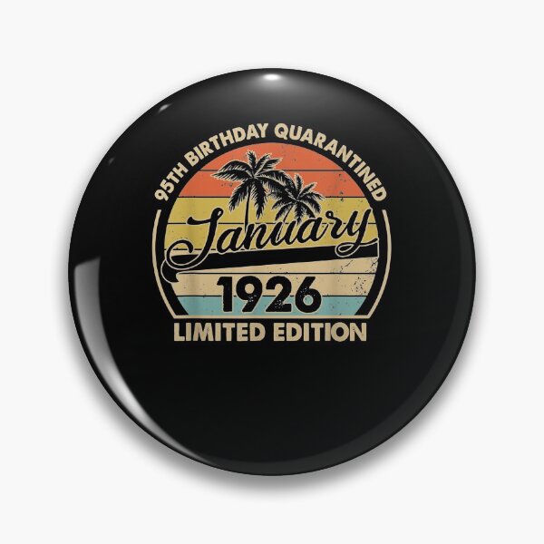 Item preview, January 1926 Limited Edition 95th Birthday Quarantined designed and sold by shirleyfinley.