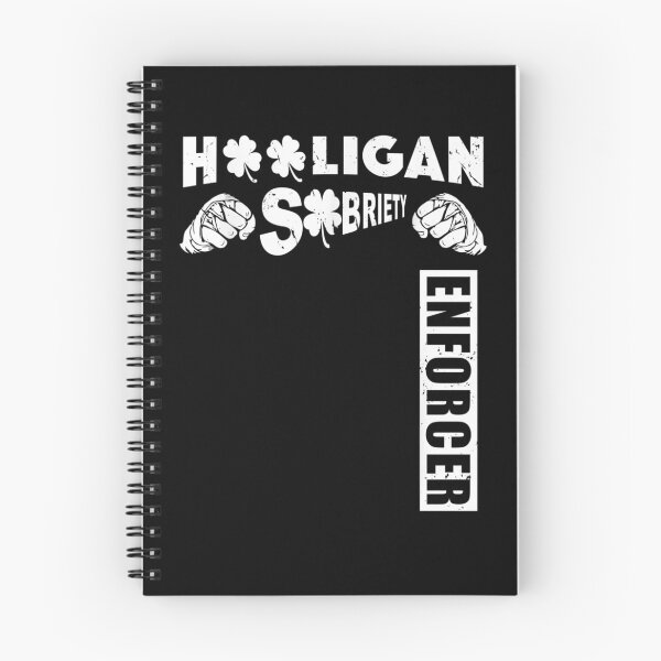 Item preview, Hooligan Sobriety Enforcer Irish Sobriety Joke Irish Sober designed and sold by shirleyfinley.