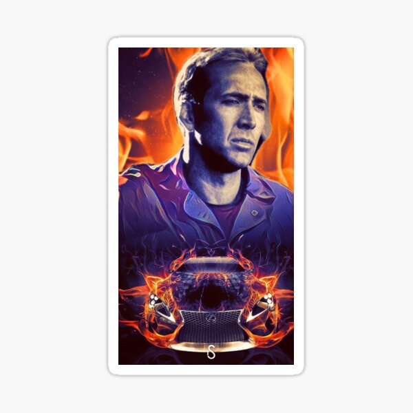 Nicolas cage Sticker