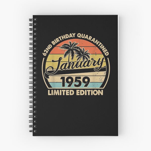 Item preview, January 1959 Limited Edition 62nd Birthday Quarantined designed and sold by shirleyfinley.