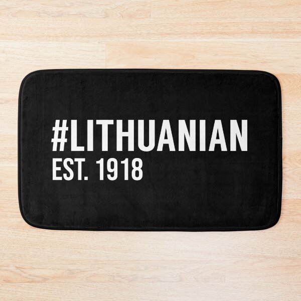 Item preview, Hashtag Lithuanian Est. 1918 designed and sold by MSA-42.