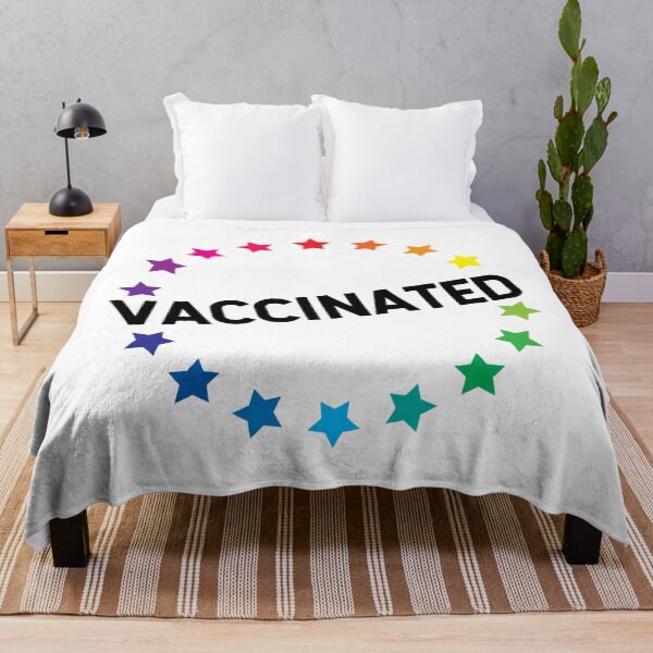 Item preview, VACCINATED - Vaccinate against the Virus, End the Pandemic! designed and sold by JulianoZn97.