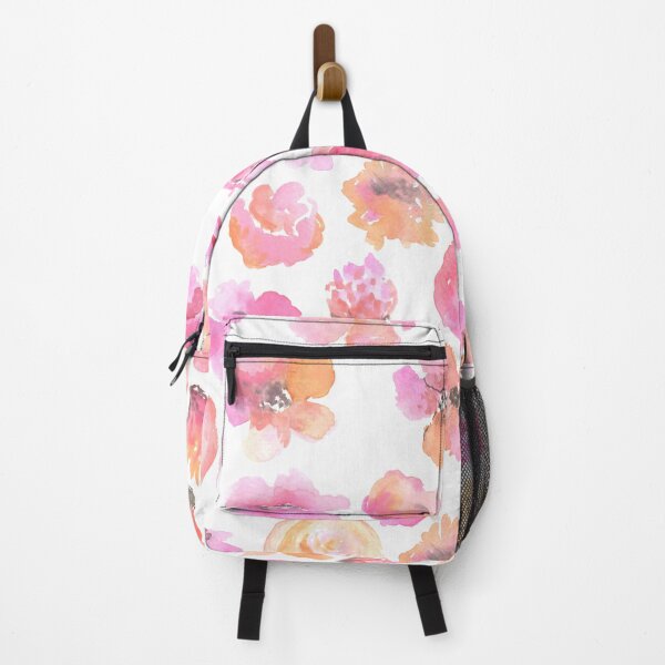 Item preview, flowers, floral, watercolor, pink watercolor flowers, spring, handpainted designed and sold by dodidoodles.