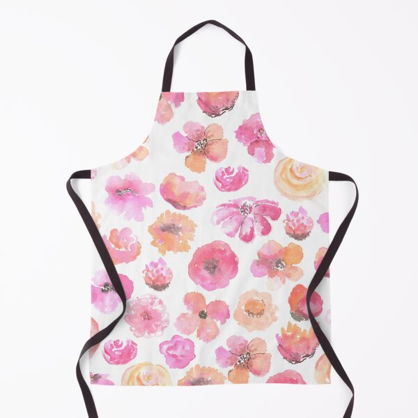 Item preview, flowers, floral, watercolor, pink watercolor flowers, spring, handpainted designed and sold by dodidoodles.