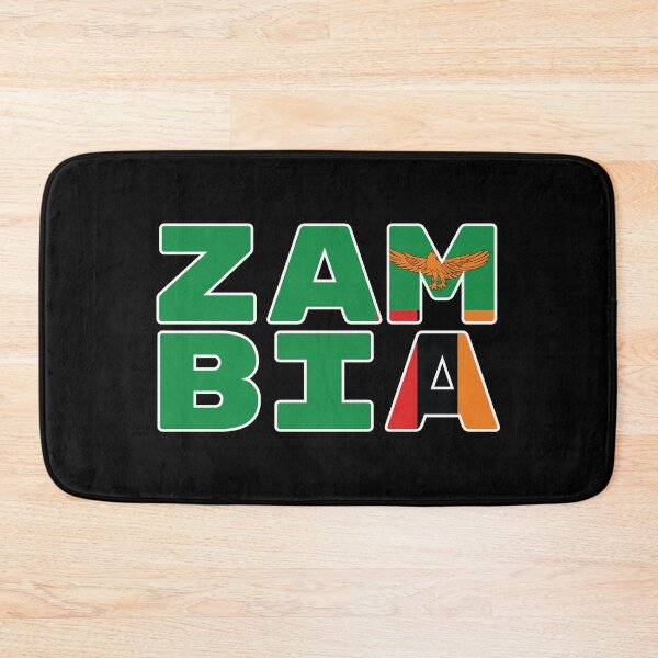 Item preview, Zambia Flag Text designed and sold by OldDannyBrown.