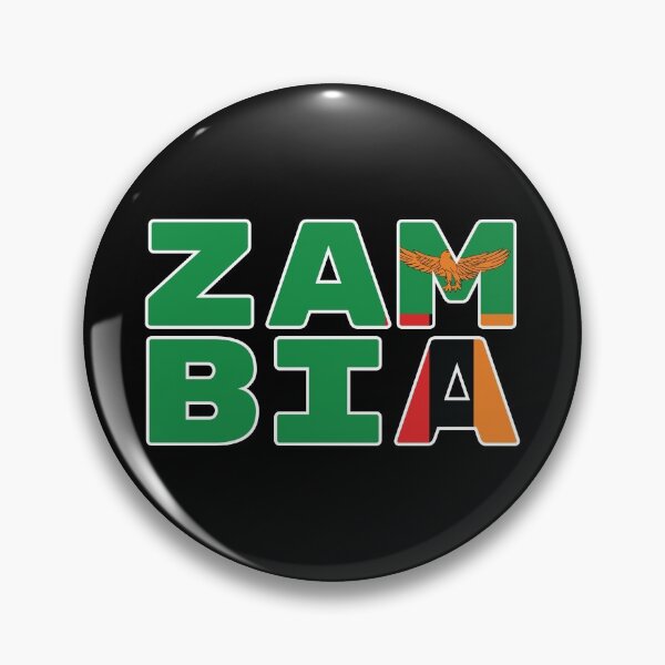 Item preview, Zambia Flag Text designed and sold by OldDannyBrown.