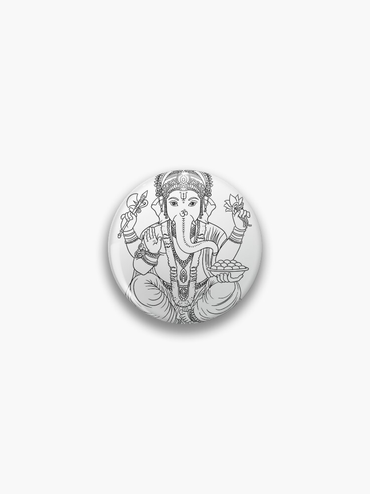 Aum (Om) Hindu Yoga Pin