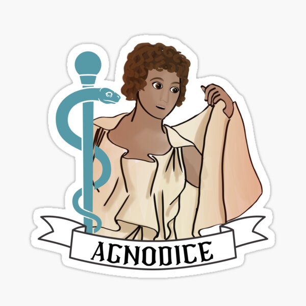 Agnodice (Ancient Herstories) Sticker