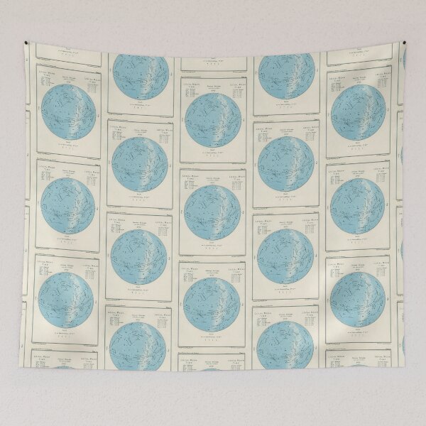 Item preview,  Star map January Midnight designed and sold by Salocin.