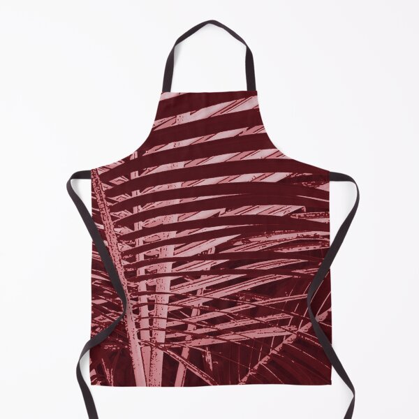 Item preview, Coconut Palm Cocos Nucifera Palm Frond Palm Leaves Wine Red Abstract Art Artist Jenny Meehan designed and sold by Jenny Meehan Art Prints and Patterns .