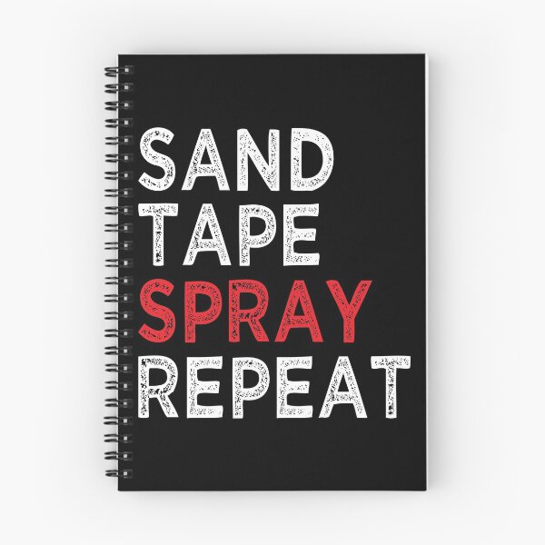 Item preview, Auto Shop - Sand Tape Spray Repeat Auto Body Painter designed and sold by soondoock.
