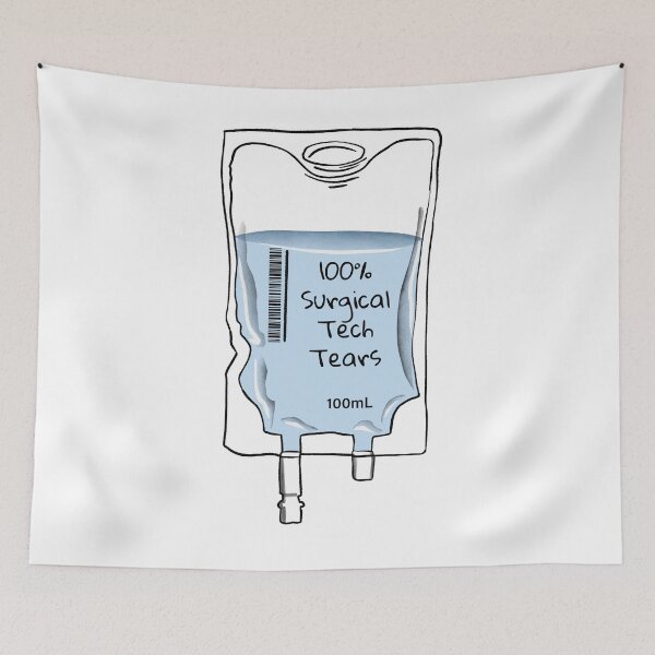 Item preview, Surgical Tech - Funny Surgical tech tears 100ml intravenous serum designed and sold by tinypurpleland.