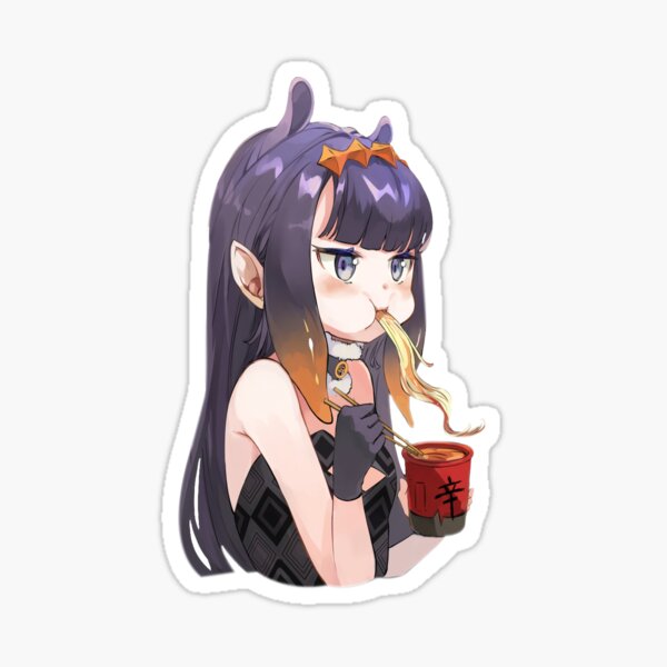 Item preview, Ninomae Inanis Ina'nis Slurping Ramen Hololive designed and sold by Gawrgura.