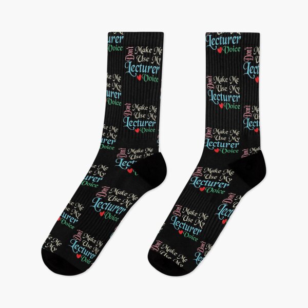 Item preview, Don't Make Me Use My Lecturer Voice, Cute Funny Gift Ideas For Lecturers designed and sold by awesomedraw.