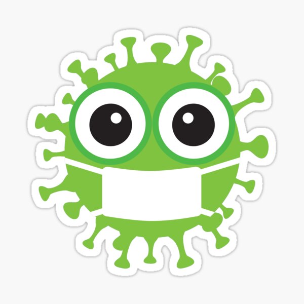 “corona” Sticker for Sale by OmarArts1 | Redbubble