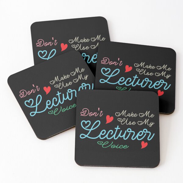 Item preview, Don't Make Me Use My Lecturer Voice, Cute Funny Gift Ideas For Lecturers designed and sold by awesomedraw.
