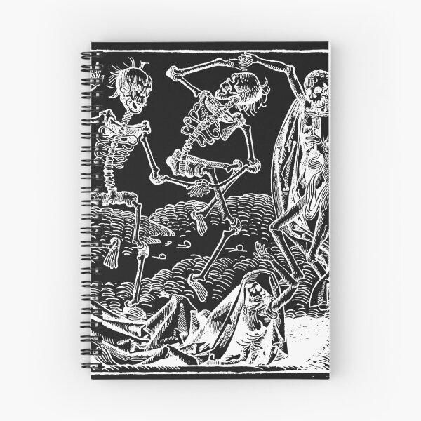 Item preview, Dancing Skeletons - Death - white designed and sold by Fairytribe.