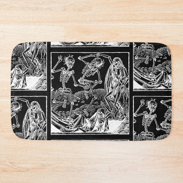 Item preview, Dancing Skeletons - Death - white designed and sold by Fairytribe.
