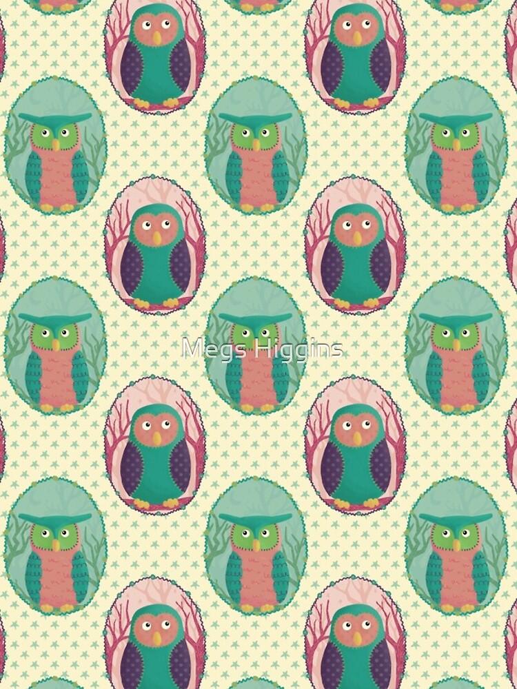 Woodland Owl Portraits by megsneggs