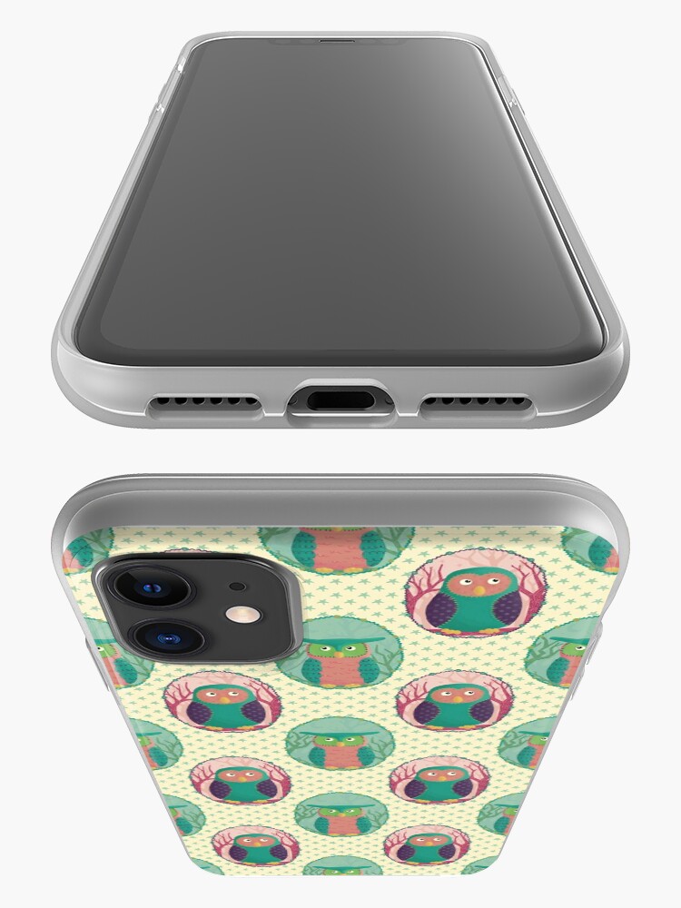 Alternate view of Woodland Owl Portraits iPhone Case & Cover