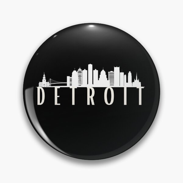 Aperçu de l'œuvre Gratte-ciel de la ville de Detroit créée et vendue par Jamiecsmith1986.