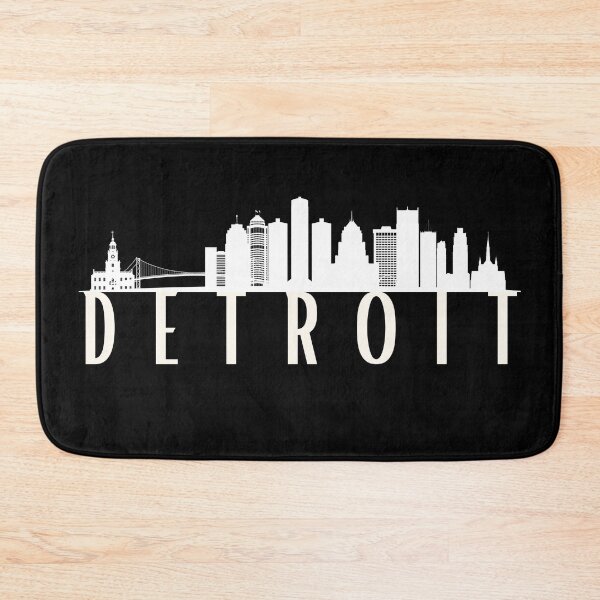 Aperçu de l'œuvre Gratte-ciel de la ville de Detroit créée et vendue par Jamiecsmith1986.