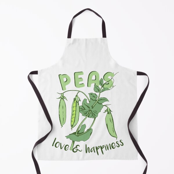 Item preview, Peas love happiness funny garden saying gift designed and sold by LuminOrb.