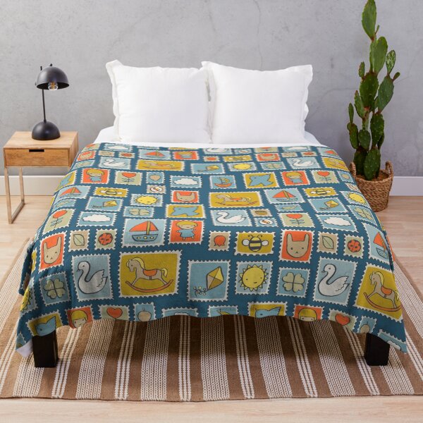 Item preview, Stamp Collection {Blue}  designed and sold by Cecilia Mok.
