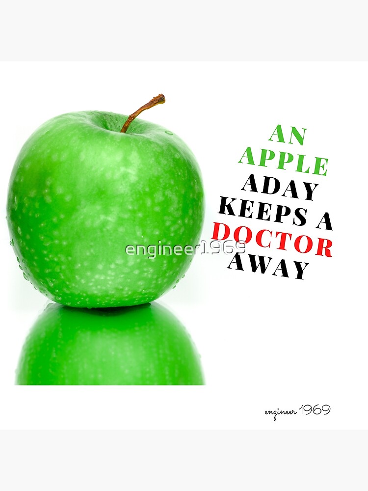 Что значит пословица an apple a day keeps the doctor away