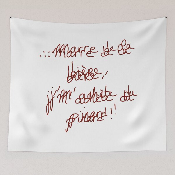 Item preview, Fed up with beer, I buy myself some wine designed and sold by leewarddesign.