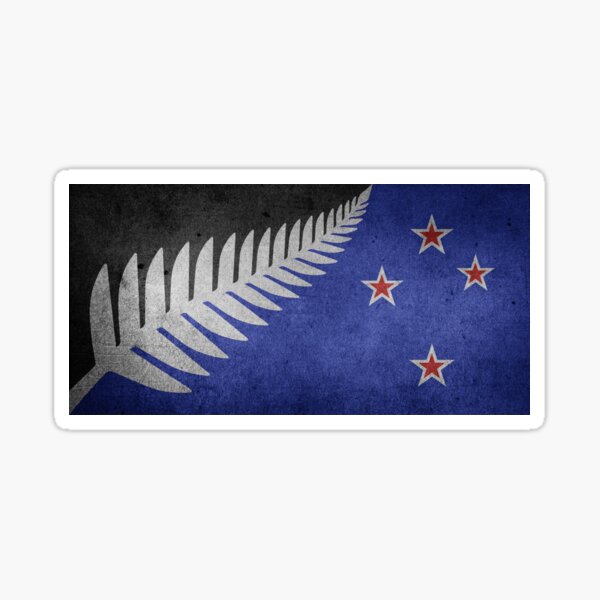 Item preview, New Zealand Flag Grunge designed and sold by limitlezz.