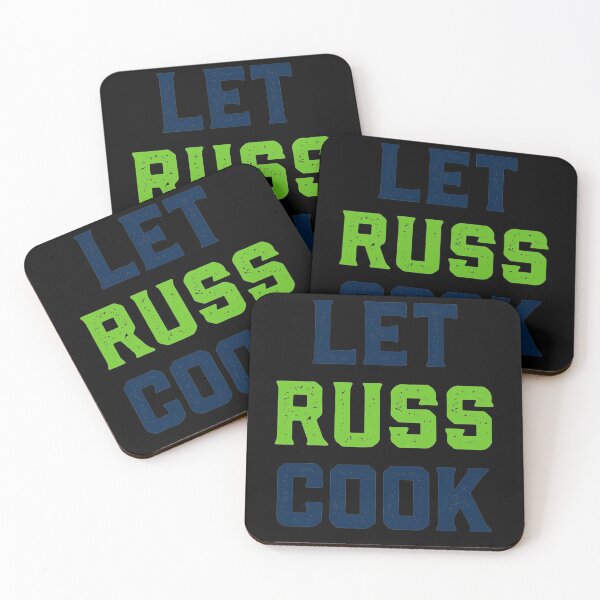 Item preview, Let Russ Cook Quarterback Chef Tailgate QB Seattle Football designed and sold by ChristSchroeder.