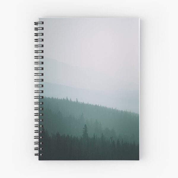 Item preview, Foggy Layered Mountain Forest designed and sold by Tortelikeatiger.