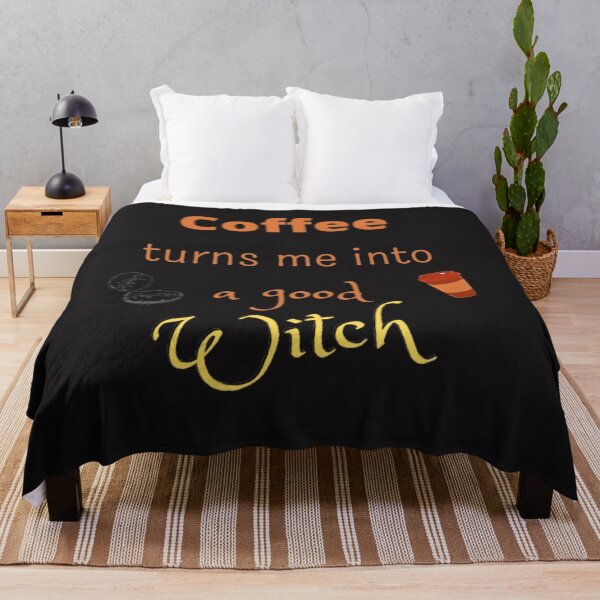 Item preview, Coffee turns me into a good witch and it is in my DNA  designed and sold by samahsbd.