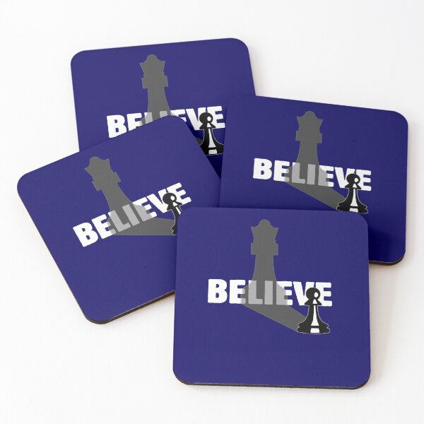 Item preview, Believe in Yourself You are Queen - Chess Lover Motivational The Best Gift Idea for Chess Instructors, Teachers, Recreational Players and Professional designed and sold by WG-Factory.