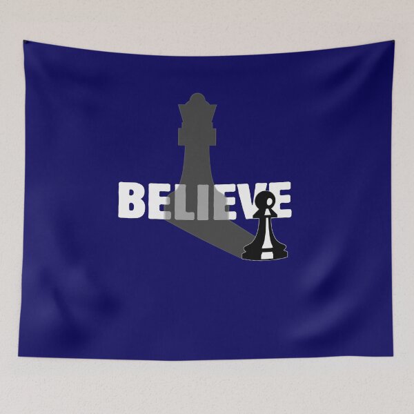 Item preview, Believe in Yourself You are Queen - Chess Lover Motivational The Best Gift Idea for Chess Instructors, Teachers, Recreational Players and Professional designed and sold by WG-Factory.