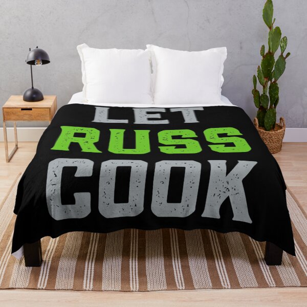 Item preview, Let Russ Cook Quarterback Chef Tailgate QB Seattle Football designed and sold by ChristSchroeder.