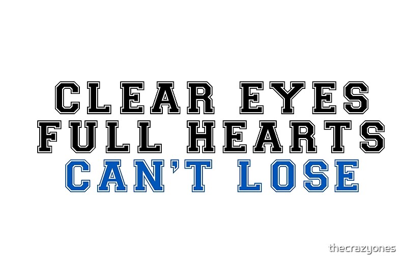 "clear eyes, full hearts, can't lose (2)" Laptop Skins by thecrazyones