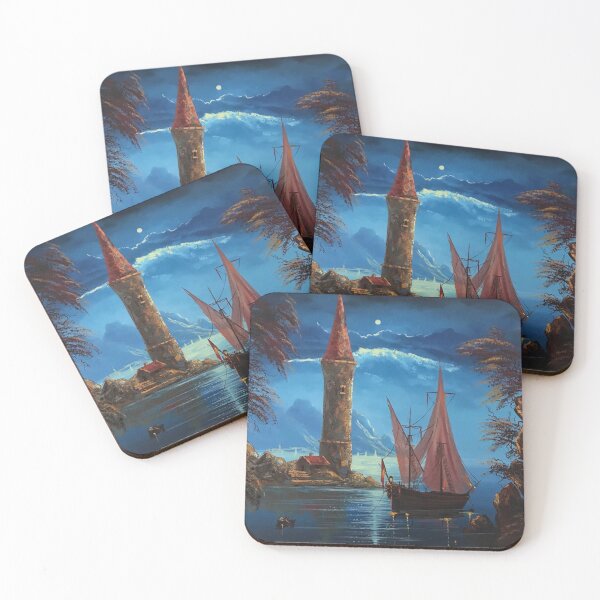 Item preview, Ship. Night. Tower. designed and sold by sunandmood.